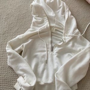 Altard State White Half Zip